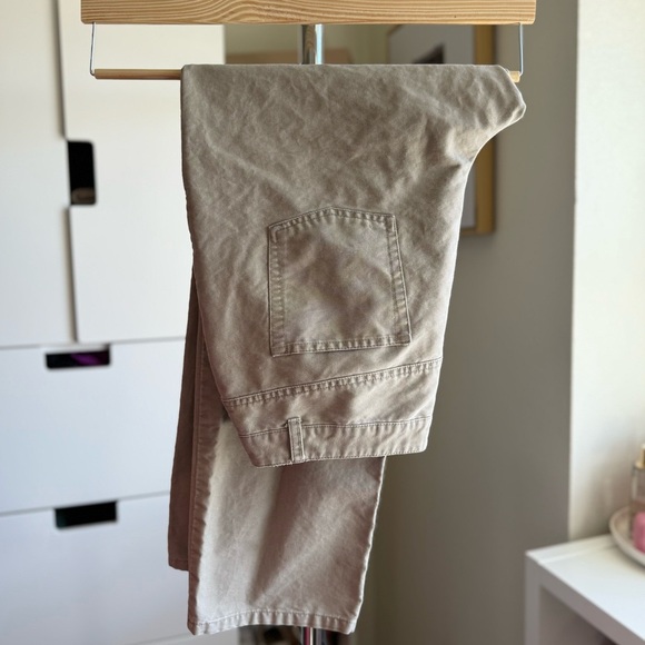 Vintage Eastern Mountain Sports Women’s Stylish Khaki Tan Pants Size 14 - Picture 4 of 5